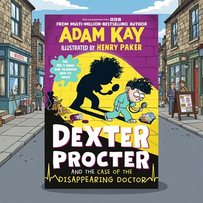 英文原版  Dexter Procter and the Case of the Disappearing Doctor 德克斯特・普罗克特与失踪医生之谜 Adam Kay 爆笑新作