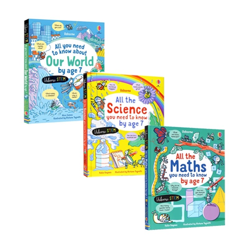 英文原版尤斯伯恩5-7岁精装