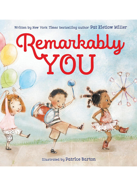 预售 英文原版 独一无二的你 Remarkably You 精装 纽伯瑞大奖作者 Katherine Applegate一本关于自我与成长的暖心绘本 图画故事