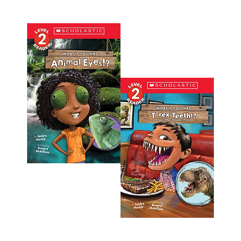 2册 scholastic reader 学乐科普分级2阶段 知识类读物图画书 23年2月