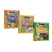 Holm 系列 Comics 英文原版 青少年英语读物 Squad 儿童幽默爆笑漫画小说 3册 纽伯瑞大奖作家Jennifer