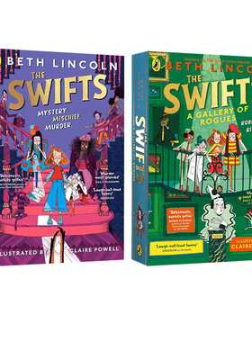 预售 英文原版 The Swifts 斯威夫特一家 2册合售 无赖画廊 恶棍词典 Beth Lincoln