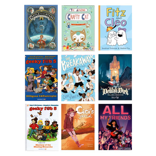 英文原版 Dinosaur Explorers 恐龙探索队 Crafty Cat 狡猾的猫 Astronaut Academy 宇航员学院 Feynman 儿童全彩漫画