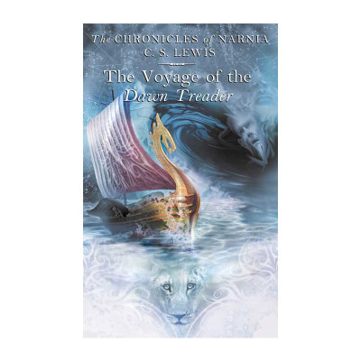 纳尼亚传奇 第5部 奇幻封面平装 黎明踏浪号 The Chronicles of Narnia 5 英文原版 C S Lewis Pauline Baynes插图