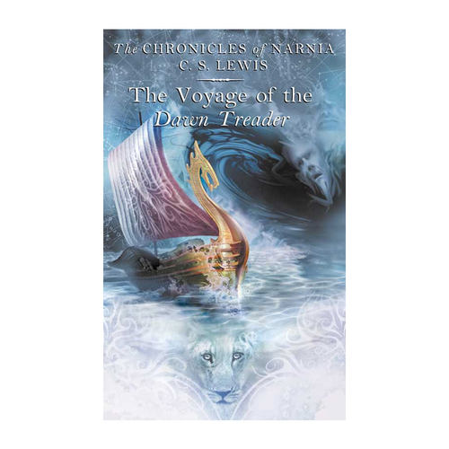 纳尼亚传奇 第5部 奇幻封面平装 黎明踏浪号 The Chronicles of Narnia 5 英文原版 C S Lewis Pauline Baynes插图