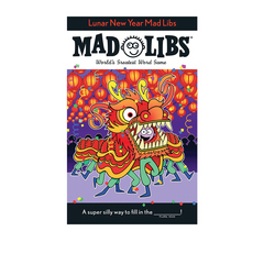 英文原版 Lunar New Year Mad Libs 填词游戏 农历新年故事 趣味文字故事游戏书 可多人互动 儿童英语学习教辅