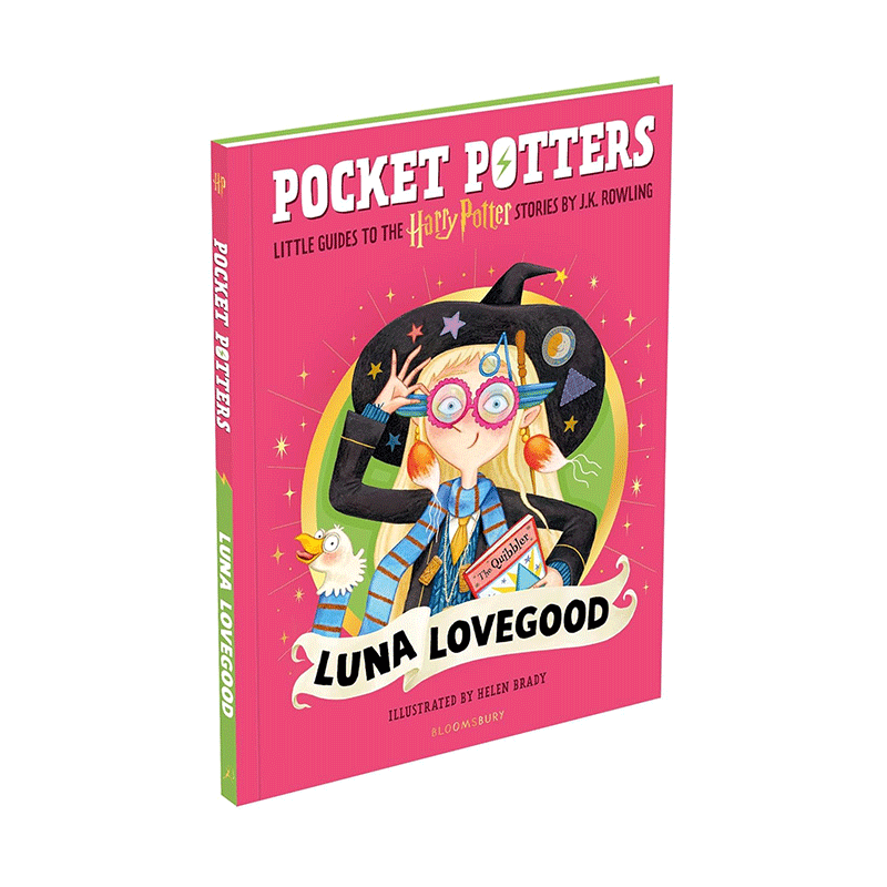 预售 哈利波特口袋书 卢娜•洛夫古德  Luna Lovegood 人物故事指南 精装全彩 英文原版 PocketPotters系列 J.K. Rowling26年新品