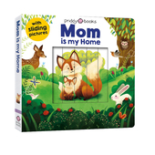 儿童启蒙阅读 Home Pictures 家 Mom 妈妈是我 Sliding 亲子互动趣味游戏书 英文原版 Priddy Roger 立体变景书
