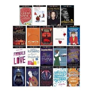 预售 英文原版 Penguin Readers L3 19册 扫码听音频 ELT企鹅兰登分级阅读 儿童文学经典小说 福尔摩斯 时间的皱纹