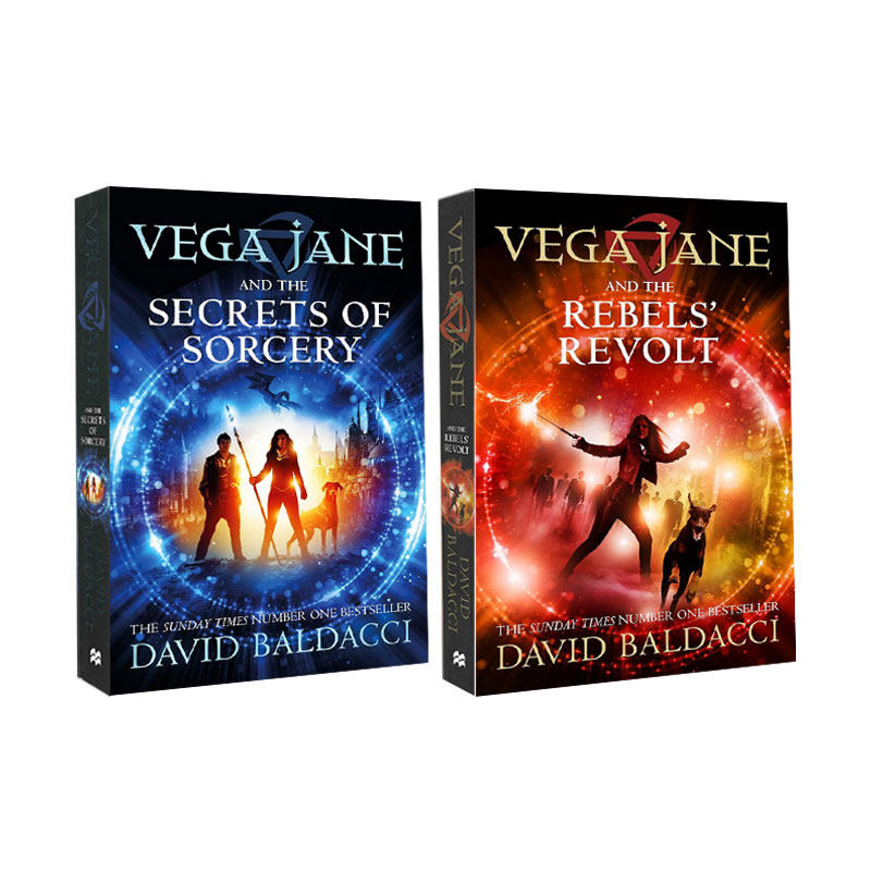 英文原版 Vega Jane 2册合售 维加简 青少年奇幻冒险章节小说