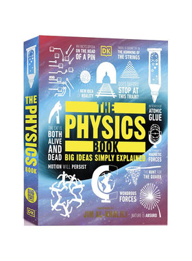 DK人类的思想百科丛书 The Physics Book 物理百科读物 英文原版 青少年科学启蒙百科全书精装 Big Ideas Simply Explained
