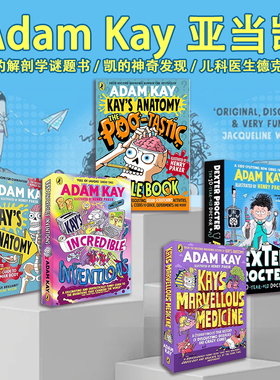 Adam Kay 亚当凯 凯叔爆笑医学 凯的解剖学 凯的神奇医学 凯的神奇发现 Kay's Anatomy 英文原版 Incredible Inventions 儿科医生