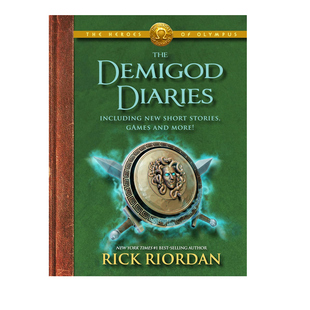 英文原版 The Demigod Diaries 奥林匹斯英雄：半神日记 精装 奇幻冒险小说 青少年英语