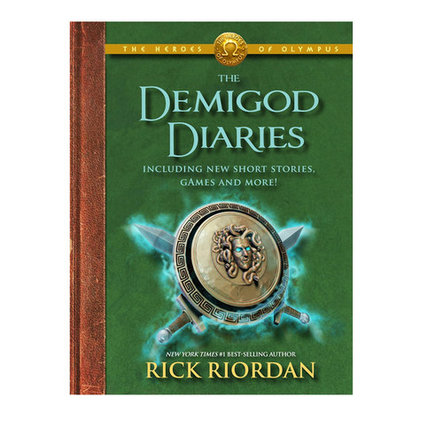 英文原版 The Demigod Diaries 奥林匹斯英雄：半神日记 精装 奇幻冒险小说 青少年英语