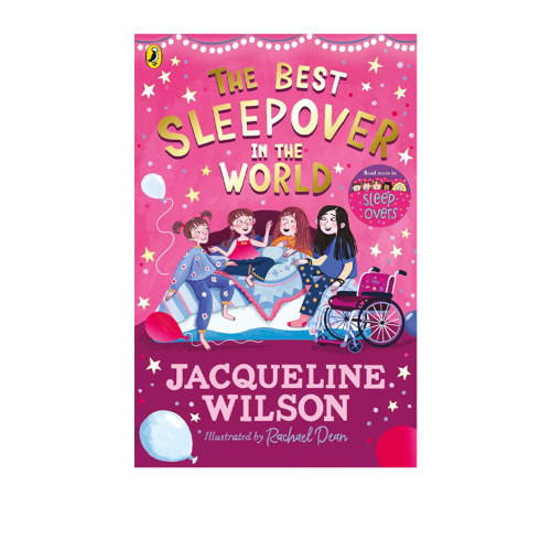 预售 英文原版 The Best Sleepover in the World 在朋友家过夜2 夜宿派对 英国儿童文学女王 Jacqueline Wilson
