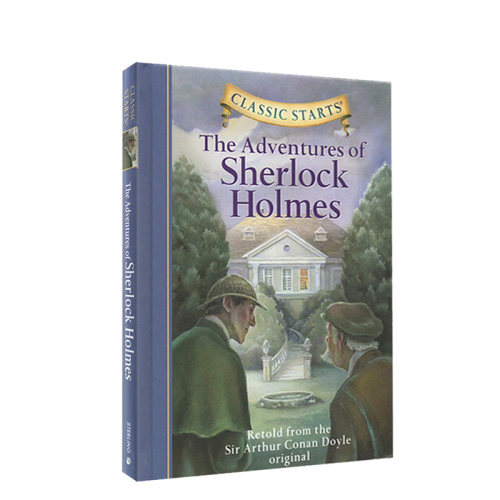 Classic Starts系列  The Adventures of Sherlock Holmes 夏洛克福尔摩斯 英文原版儿童小说 世界