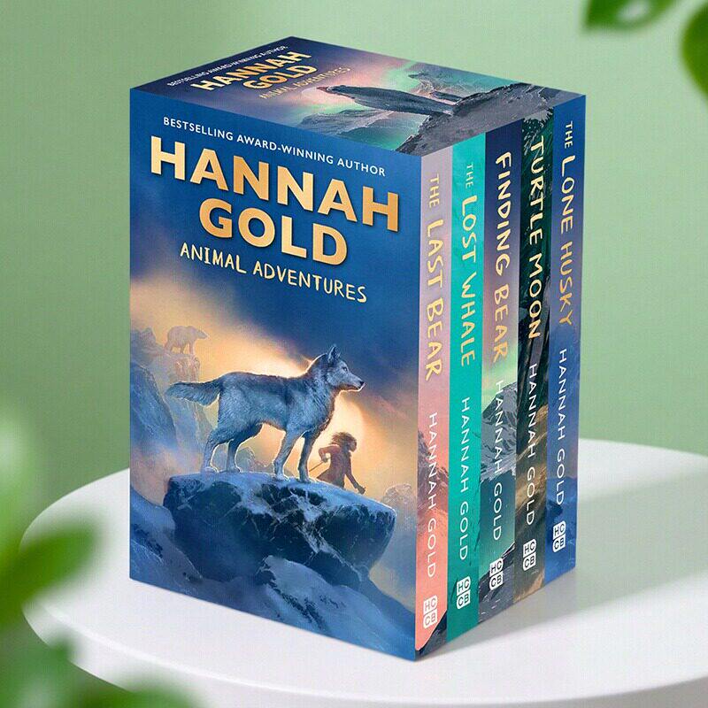英文原版 Hannah Gold 5-Copy Set 汉娜·戈尔德小说 5册套装 青少年科普小说 迷失的鲸 最后一只熊
