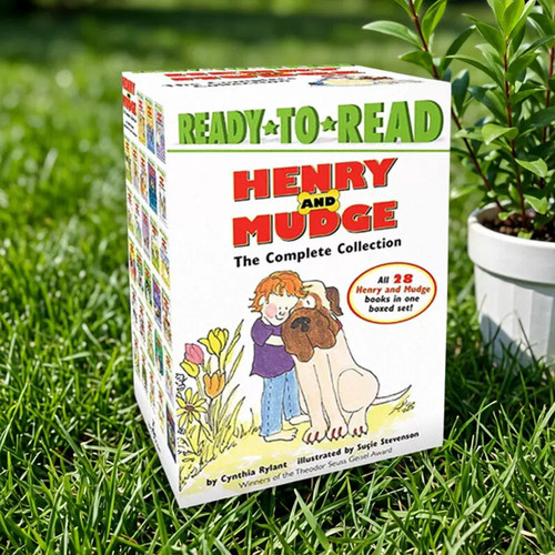预售 英文原版 Henry and Mudge 亨利和玛吉系列 28册盒装 Ready to Read 西蒙准备阅读系列 Level2 少儿分级阅读桥梁书全彩读物