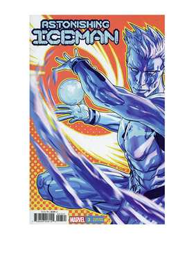 现货 英文原版漫画期刊 Astonishing Iceman 3 Pete Woods Variant 冰人系列 Marvel漫威漫画