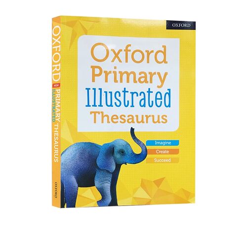 英文原版 Oxford Primary Illustrated Thesaurus 2019年新版 牛津幼儿插图同义词典 学习工具书