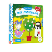 翻翻故事书亲子共读读物启蒙 Alice First 英文原版 爱丽丝梦游仙境 Stories系列 Wonderland 童话系列纸板操作活动书 经典