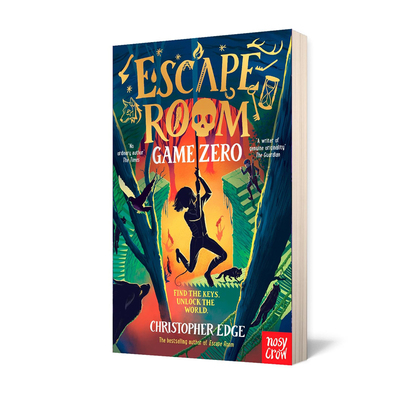 预售 Escape Room: Game Zero 儿童解谜冒险章节小说 英国畅销儿童文学作家 Christopher Edge