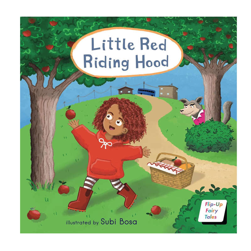 英文原版 Child's play 经典童话操作书 Little Red Riding Hood 小红帽 童话故事立体翻翻书 传统故事绘本