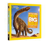 Dinosaurs First Geographic Book 美国儿童国家地理百科普书 Big  National 恐龙 Kids 英文原版 大开本 Little 精装