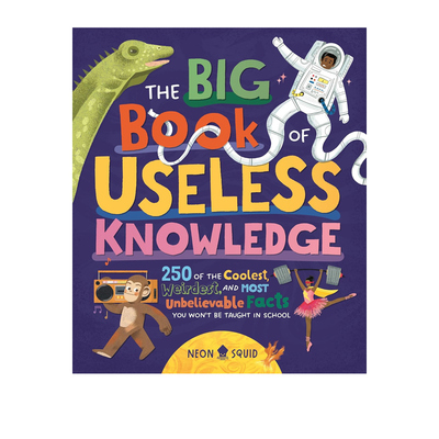 预售 英文原版 The Big Book of Useless Knowledge “无用”知识大书 精装英文儿童插画科普绘本 冷知识百科
