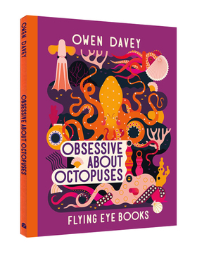 英文原版 动物科普绘本 章鱼 Obsessive About Octopuses (About Animals) 精装 科普绘本知识百科图画书