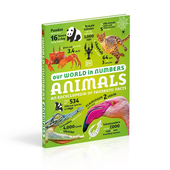 Animals 我们 Our 英文原版 数字世界 全彩精装 DK科普 World Numbers 百科