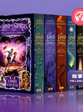 异世界童话之旅 The Land of Stories 故事之地英文原版小说 儿童文学课外读物 Chris Colfer作者作品 A Tale of Magic 魔法传奇