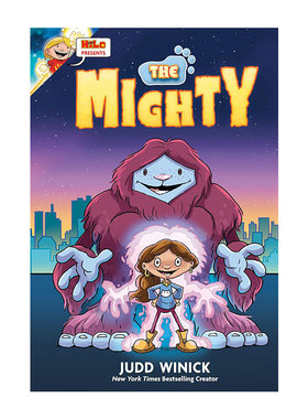 预售 英文原版 Hilo Presents: The Mighty 希洛漫画 第1本 全新系列 儿童全彩漫画桥梁章节小说