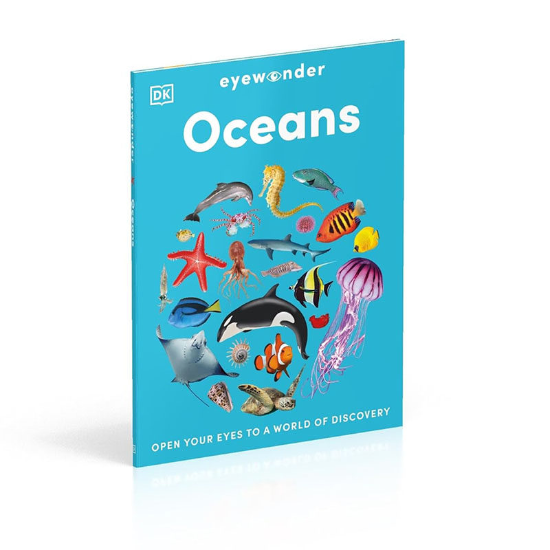 新品 英文原版 Eyewonder Oceans 精装 海洋奇观 DK目击者系列系列 儿童科普启蒙读物