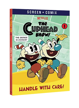 茶杯头漫画 The Cuphead Show! #1 Handle with Care! 第1集 英文原版 冒险故事 全彩漫画绘本图画绘本