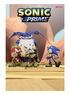 预售 英文原版 音速小子 刺猬索尼克 Netflix动画版卷2 Sonic the Hedgehog: Sonic Prime, Vol. 2 青少年全彩漫画 Ian Flynn