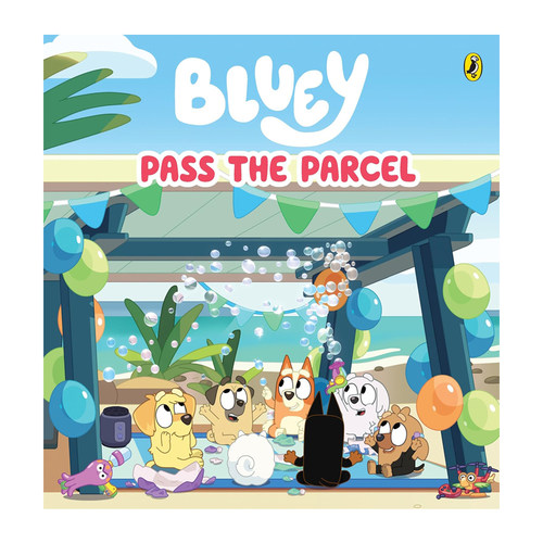 预售 小蓝狗布鲁伊 Bluey: Pass the Parcel 传包裹游戏 布鲁伊 儿童卡通动画启蒙故事绘本 英文原版