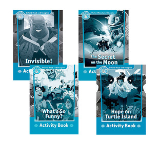 阅读与想象六阶段配套活动书练习4册 Oxford Read and Imagine Activity Book L6 英文原版牛津分级读物