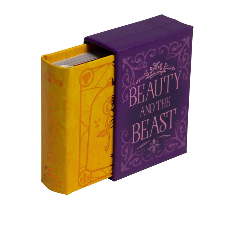 迪士尼美女与野兽迷你小书