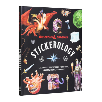 预售 龙与地下城贴纸集  英文原版 Dungeons & Dragons Stickerology