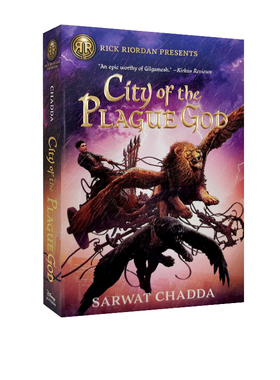 Rick Riordan Presents 波西杰克逊外传  Adventures of Sik Aziz #1 City Of The Plague God 瘟神之城  奇幻魔幻小说青少年阅读