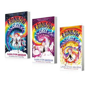 彩虹灰系列3册合售 风暴之眼 Ellen Rainbow Anderson Laura Grey 青少年奇幻章节小说 英文原版 天空之战