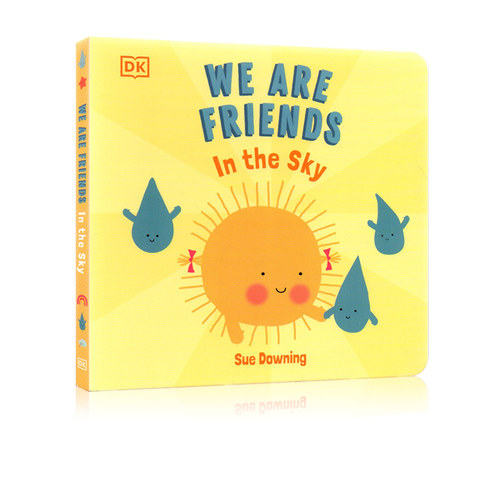 英文原版 DK We Are Friends In The Sky 我们是朋友 纸板书 儿童人际交往情商培养
