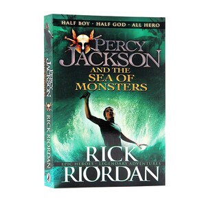 小说 Percy the and 瑕疵 波西杰克逊与魔兽之海平装 学生英语课外阅读 Jackson book Monsters Riordan Rick Sea 英文原版