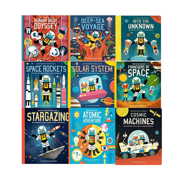 英文原版 Professor Astro Cat's Frontiers 太空猫 人体大冒险 深海之旅 原子世界 精装 纸板书 儿童天文科普图画故事绘本,书籍/杂志/报纸,原版其它,淘宝优惠券,粉丝福利购,淘宝优惠卷