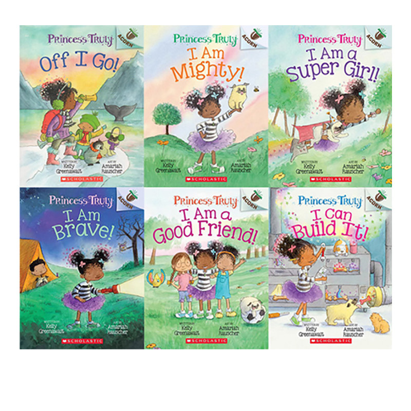 Princess Truly 真实公主 6册 英文原版 Scholastic Acorn 学乐大树姐妹篇橡树系列 儿童桥梁章节书 英语学习书籍课外阅读读物怎么看?