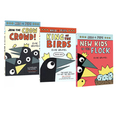 Arlo 3册套装 and 英文原版 Pips 阿乐和皮普 友谊主题 儿童趣味科普温馨漫画章节书小说