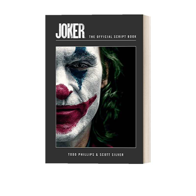 英文原版 Joker The Official Script Book 小丑 官方电影剧本 精装