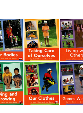 L17二年级 多种句型 Orange橙色套装3 PM Readers 彩虹阅读 6册 小学生分级阅读 小花生精选阅读教辅英文原版启蒙绘本