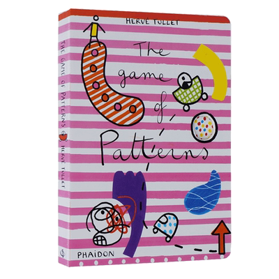 英文原版 The Game of Patterns 纸板书 Herve Tullet给孩子的艺术书
